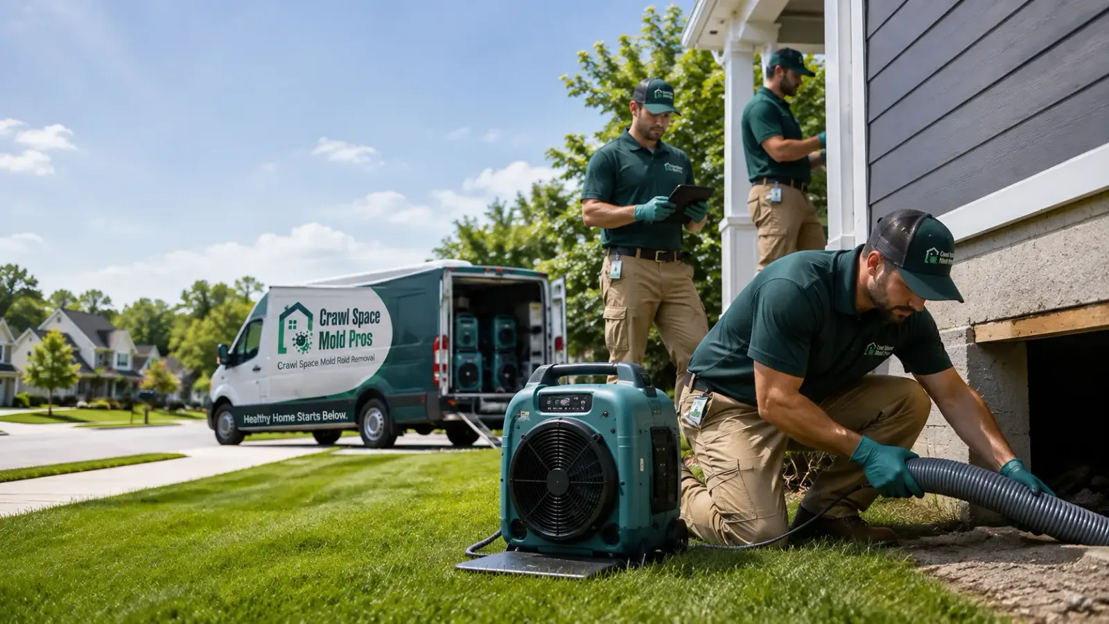 Crawl Space Mold Removal in Homeworth, OH